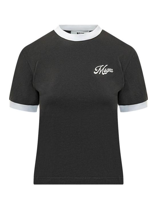 26SS 엠에스지엠 반팔 티셔츠 4041MDM112D26700299 Black