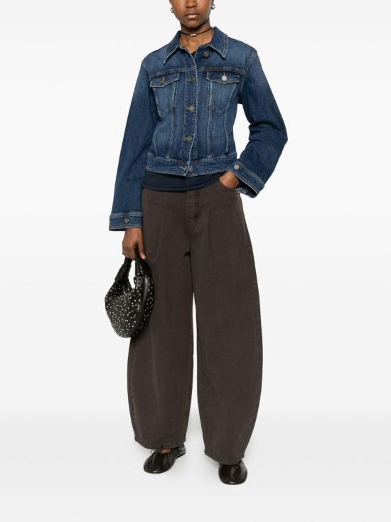 26SS 핑코 데님 자켓 106388A340PJD Blue - PINKO