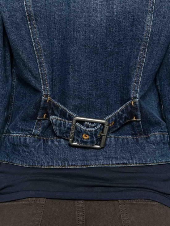 26SS 핑코 데님 자켓 106388A340PJD Blue - PINKO