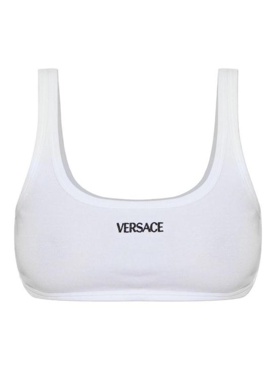 26SS 베르사체 트레이닝 티셔츠 10231421A095511W010 White
