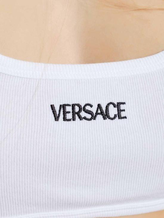26SS 베르사체 트레이닝 티셔츠 10231421A095511W010 White - VERSACE