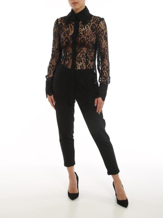  돌체앤가바나 셔츠 F5P70TFLSFVN0000 Black - DOLCE & GABBANA