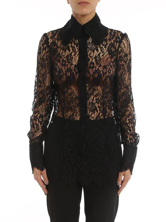  돌체앤가바나 셔츠 F5P70TFLSFVN0000 Black - DOLCE & GABBANA