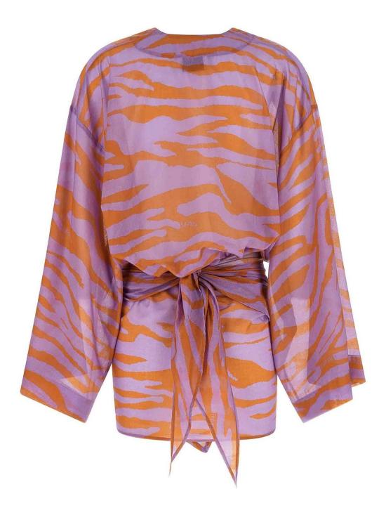 26SS 디 아티코 미디 스커트 260WCA00404247 Purple - THE ATTICO