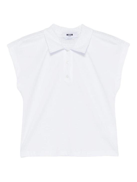 26SS 엠에스지엠 반팔 티셔츠 4041MDM145D26700201 White