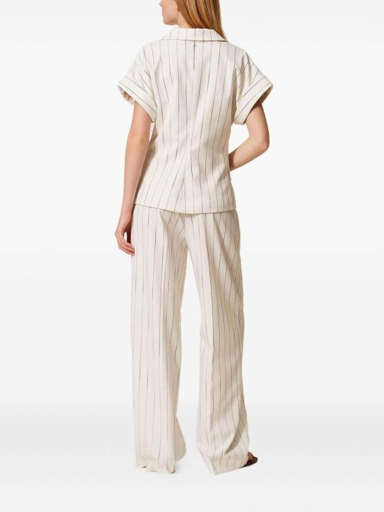 26SS 트윈셋 스트레이트 팬츠 261AP208413283 White - TWINSET
