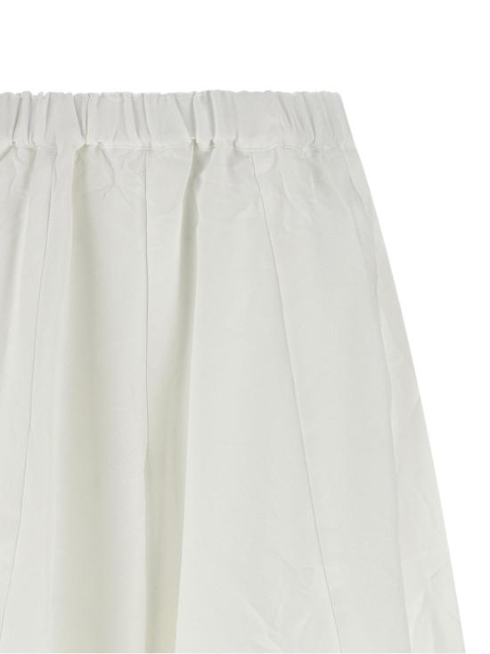  꼼데가르송 스트레이트 팬츠 Comme Des Garçons Zuava 캐주얼 팬츠 화이트 - COMME DES GARCONS