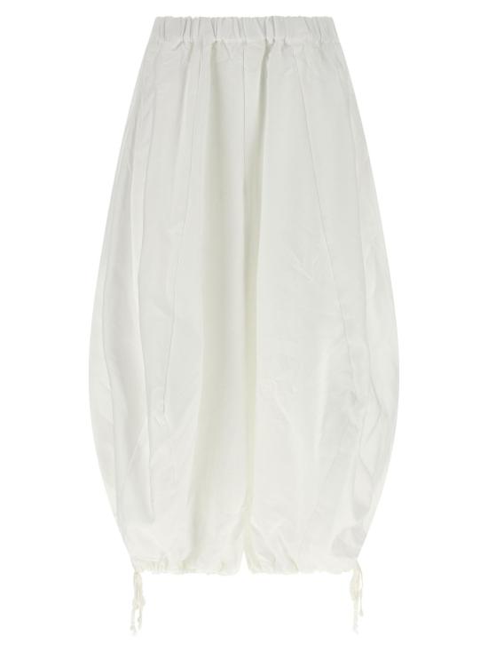  꼼데가르송 스트레이트 팬츠 Comme Des Garçons Zuava 캐주얼 팬츠 화이트