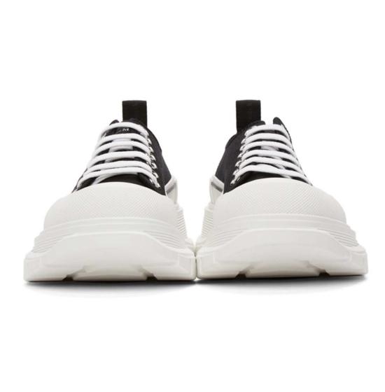  알렉산더 맥퀸 트레드 슬릭 레이스 업 705660W4MV21070 Black - ALEXANDER MCQUEEN
