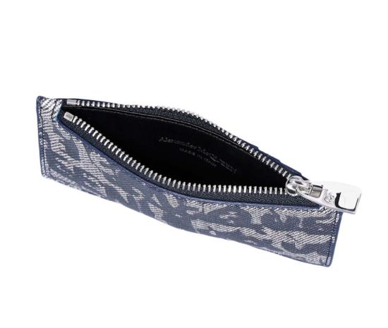  알렉산더 맥퀸 남성지갑 7794811AATC4072 Blue - ALEXANDER MCQUEEN