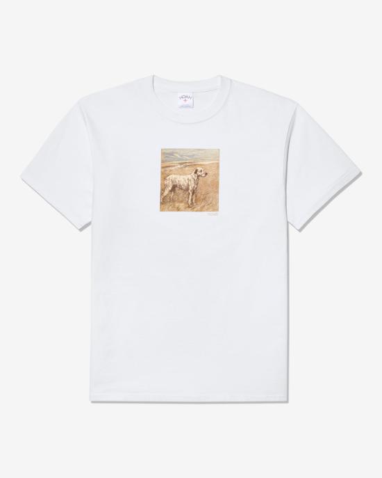 26SS 노아 반팔 티셔츠 NOAU261MRTS205WH WHITE DOM