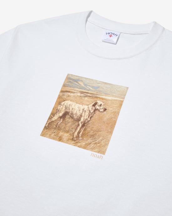 26SS 노아 반팔 티셔츠 NOAU261MRTS205WH WHITE DOM - NOAH