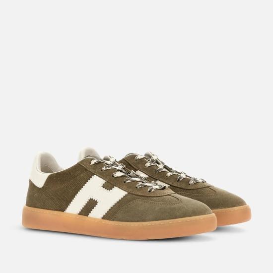 26SS 호간 쿨 스니커즈 HXM6470FB60UWX419L Green - HOGAN