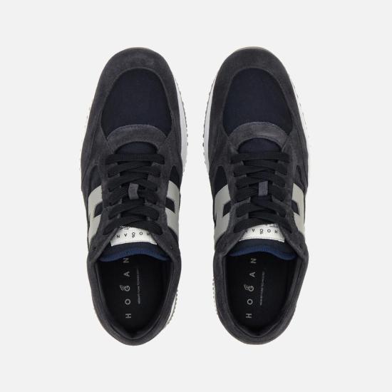 26SS 호간 스니커즈 HXM7130GC80V4R785V Blue - HOGAN