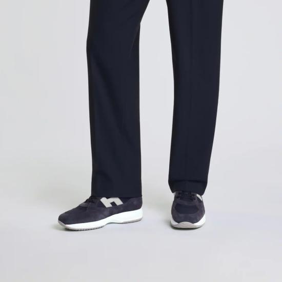 26SS 호간 스니커즈 HXM7130GC80V4R785V Blue - HOGAN