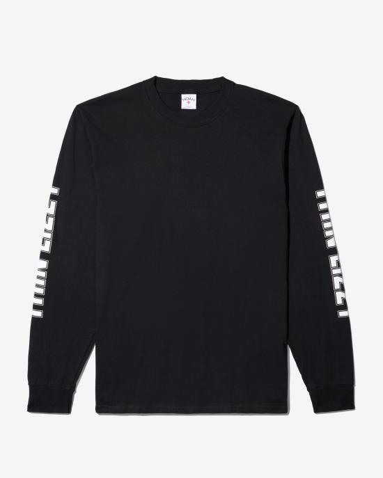 26SS 노아 긴팔 티셔츠 NOAU252CRTS213BK BLACK DOM