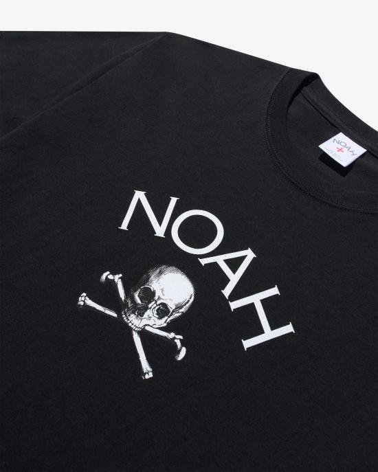  노아 반팔 티셔츠 NOAU000ORTS014BK BLACK DOM - NOAH