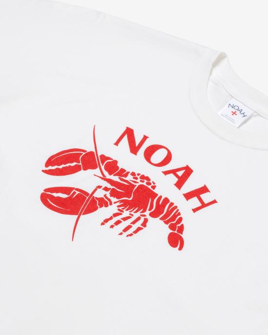 26SS 노아 반팔 티셔츠 NOAU261CRTS195WH WHITE DOM - NOAH