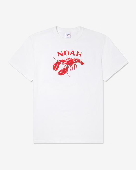 26SS 노아 반팔 티셔츠 NOAU261CRTS195WH WHITE DOM