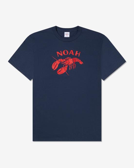 26SS 노아 반팔 티셔츠 NOAU261CRTS195NV NAVY DOM