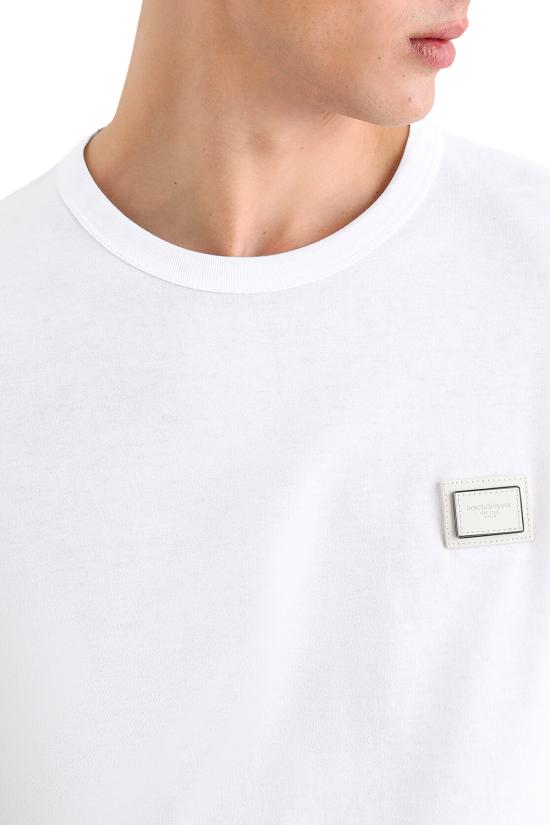 26FW 돌체앤가바나 셔츠 G8PV1TG7Q1Q W0800 BIANCO OTTICO - DOLCE & GABBANA