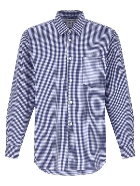  꼼데가르송 블라우스 Comme Des Garçons 블루 코튼