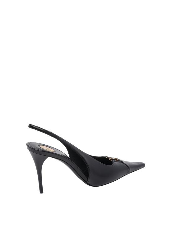 26FW 생로랑 베이비론 브레테유 슬링백 펌프스 806685AAEHI1000 Black - SAINT LAURENT