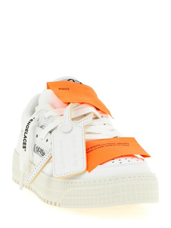  오프화이트 스니커즈 오프 화이트 3.0 오프 코트 로우탑 운동화 화이트 - OFF WHITE