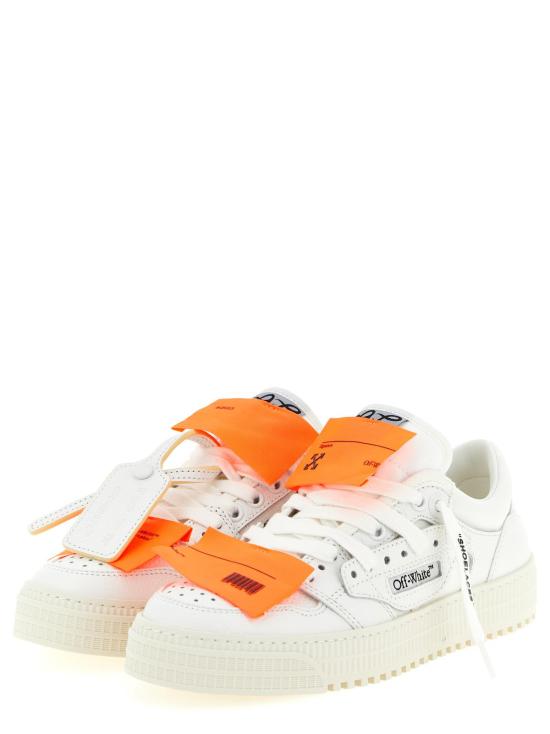 오프화이트 스니커즈 오프 화이트 3.0 오프 코트 로우탑 운동화 화이트 - OFF WHITE