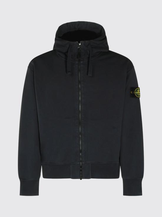 26FW 스톤 아일랜드 후드 티셔츠 6100009S0051 V002A Navy - STONE ISLAND