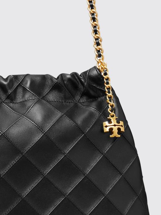 26FW 토리버치 에센셜 U 나일론 토트백 162450 001 Black - TORY BURCH