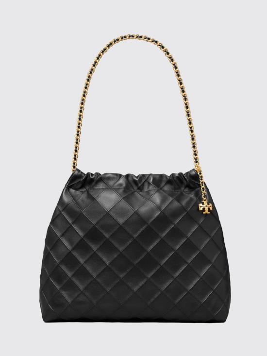 26FW 토리버치 에센셜 U 나일론 토트백 162450 001 Black