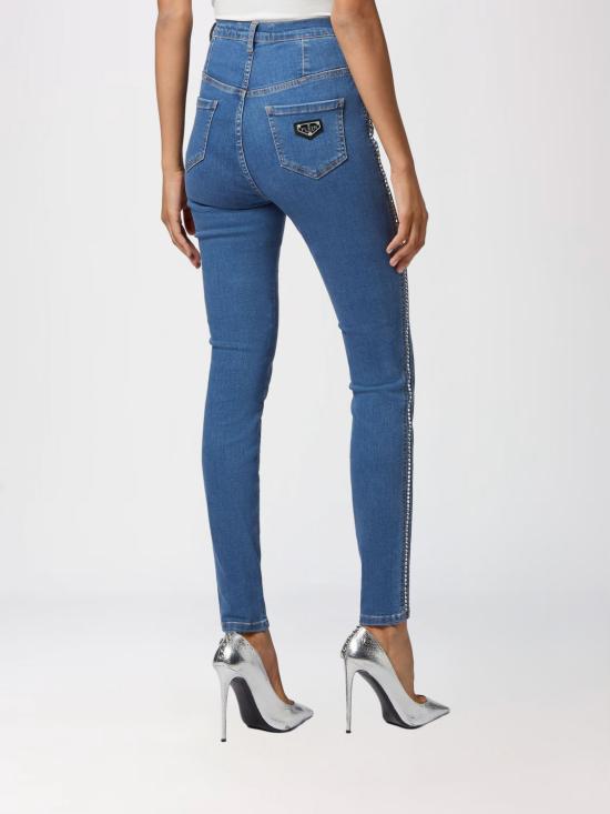 25FW 필립 플레인 데님 팬츠 AAACWDT1749PDE004N 08QT Blue - PHILIPP PLEIN