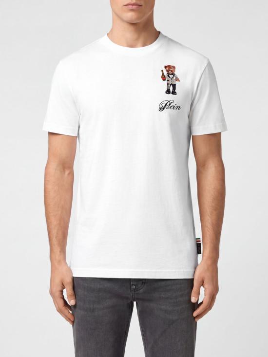 26SS 필립 플레인 반팔 티셔츠 FAECMTK8588PJY002N 01 White