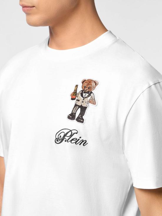 26SS 필립 플레인 반팔 티셔츠 FAECMTK8588PJY002N 01 White - PHILIPP PLEIN