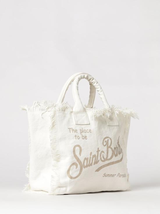 26SS 세인트바쓰 토트백 VANI001 08246L Bianco 3 - MC2 SAINT BARTH