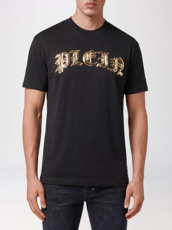 25SS 필립 플레인 반팔 티셔츠 AABCMTK5640PJY002N 0216 Black 1