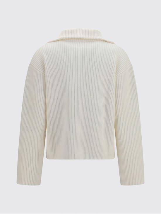 26FW 쿠레쥬 스웨터 326MPU278FI0085 0001 White - COURREGES