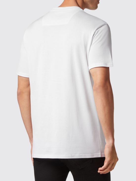 25FW 필립 플레인 반팔 티셔츠 FACCMTK6188PJY002N 01 White - PHILIPP PLEIN