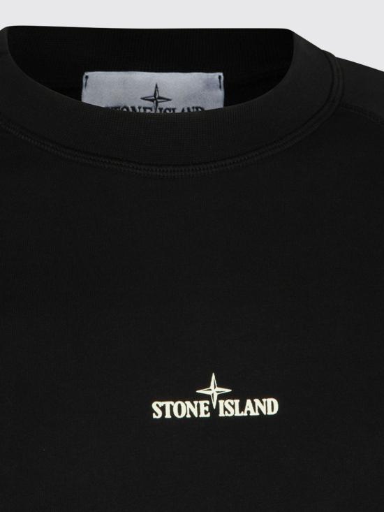 26FW 스톤 아일랜드 긴팔 티셔츠 6100008S0466 V0029 Black - STONE ISLAND