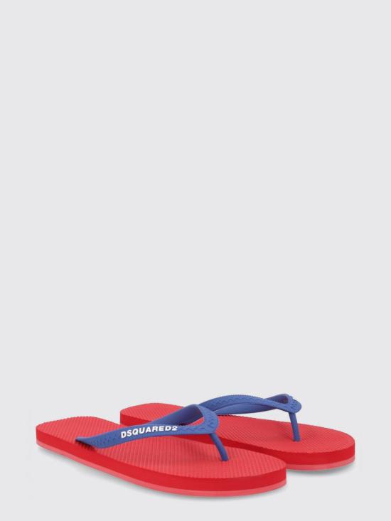 26SS 디스퀘어드2 뮬/슬리퍼 FFM000117200001 M340 Red - DSQUARED2