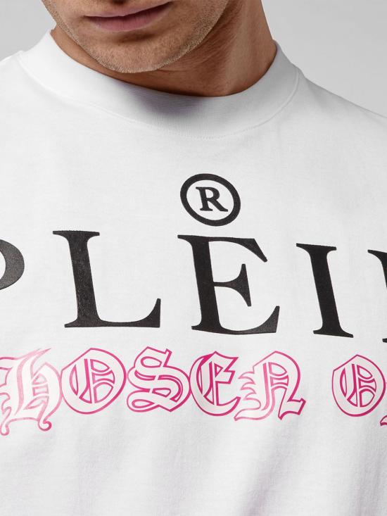 25FW 필립 플레인 반팔 티셔츠 FABCMTK5692PJY002N 0187 White - PHILIPP PLEIN