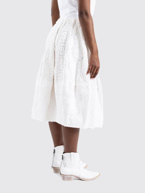 26SS 꼼데가르송 스커트 GQS016051 White - COMME DES GARCONS