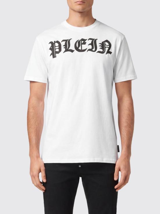 25FW 필립 플레인 반팔 티셔츠 SADCMTK6859PJY002N 01 White