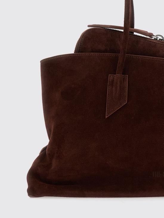 26FW 디 아티코 라 파세지아타 미디엄 탑 핸들 백 250WAH00054LBT007AA 850 Brown - THE ATTICO