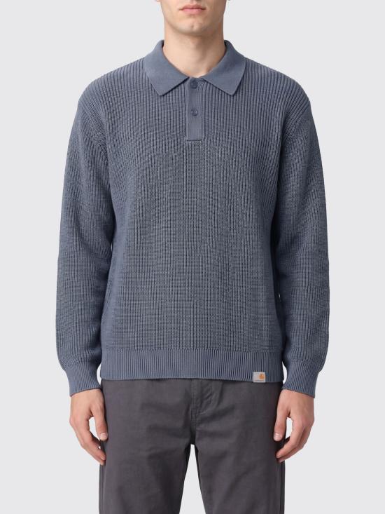 26FW 칼하트 WIP 폴로 티셔츠 I036858 3RHXX Blue