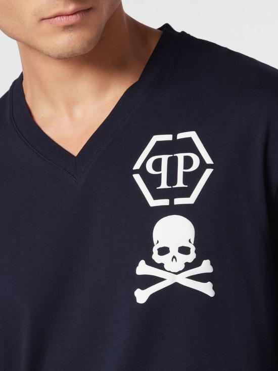 26SS 필립 플레인 반팔 티셔츠 LADCMTK8569PJY002N 24 Blue - PHILIPP PLEIN