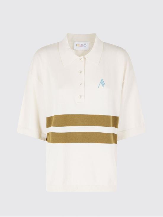26SS 디 아티코 폴로 티셔츠 260WCI00032KCC007AA 552 Yellow - THE ATTICO