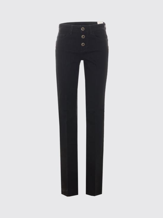 26FW 리우조 스트레이트 팬츠 UF6025D0328 87528 Black - LIU JO