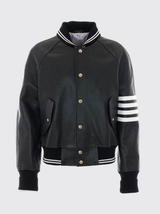 26FW 톰브라운 봄버 자켓 MJO262YL0149 001 Black - THOM BROWNE
